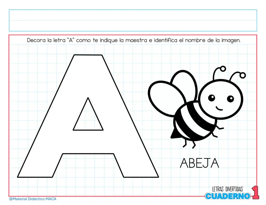 CUADERNO 1 - LETRAS DIVERTIDAS 2025-2026
