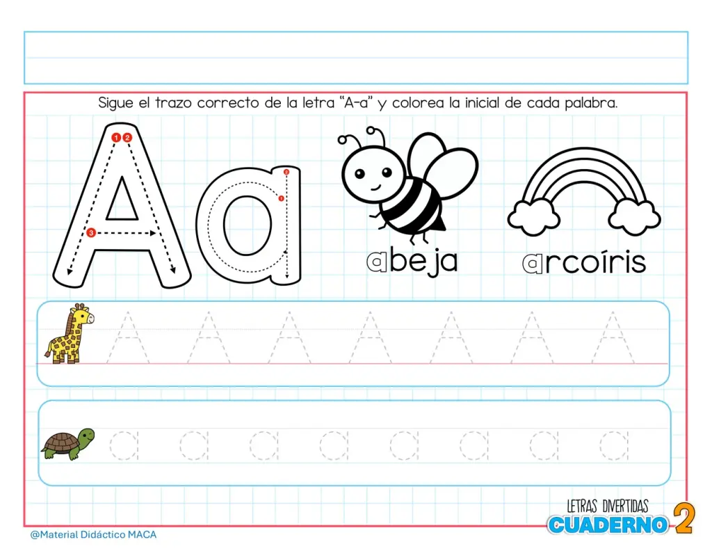 CUADERNO 2 - LETRAS DIVERTIDAS 2025-2026