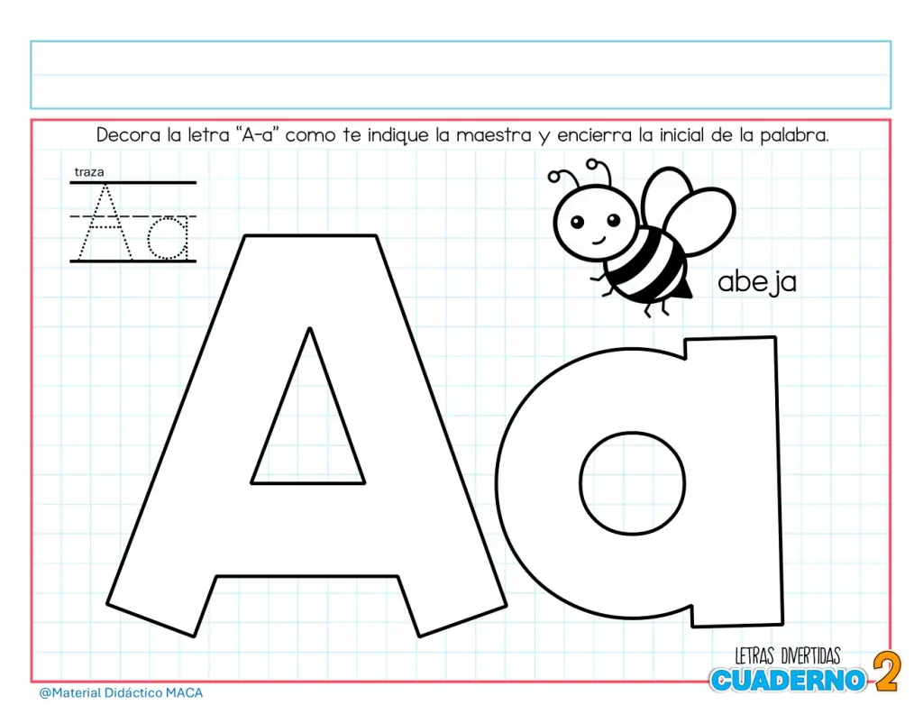 CUADERNO 2 - LETRAS DIVERTIDAS 2025-2026