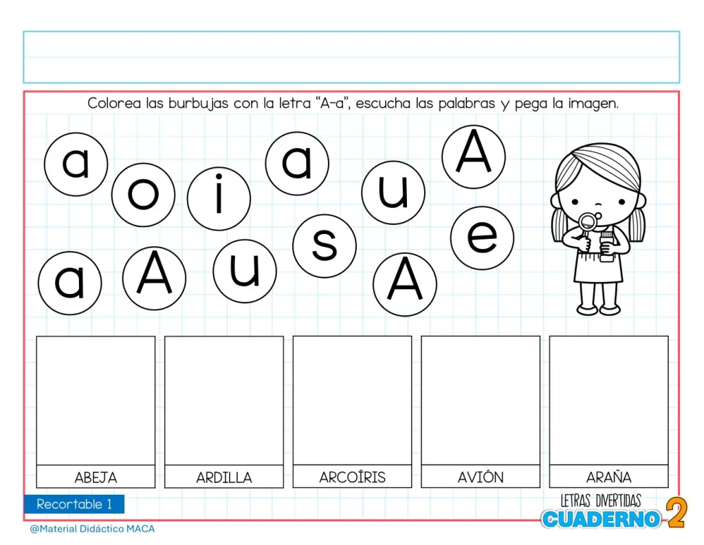 CUADERNO 2 - LETRAS DIVERTIDAS 2025-2026