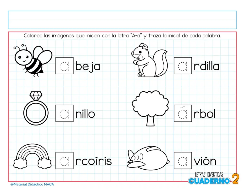 CUADERNO 2 - LETRAS DIVERTIDAS 2025-2026