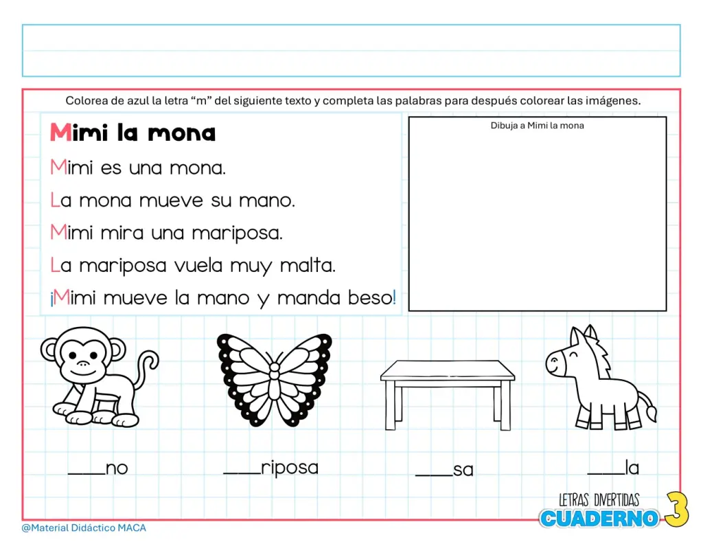 CUADERNO 3 - LETRAS DIVERTIDAS 2025-2026