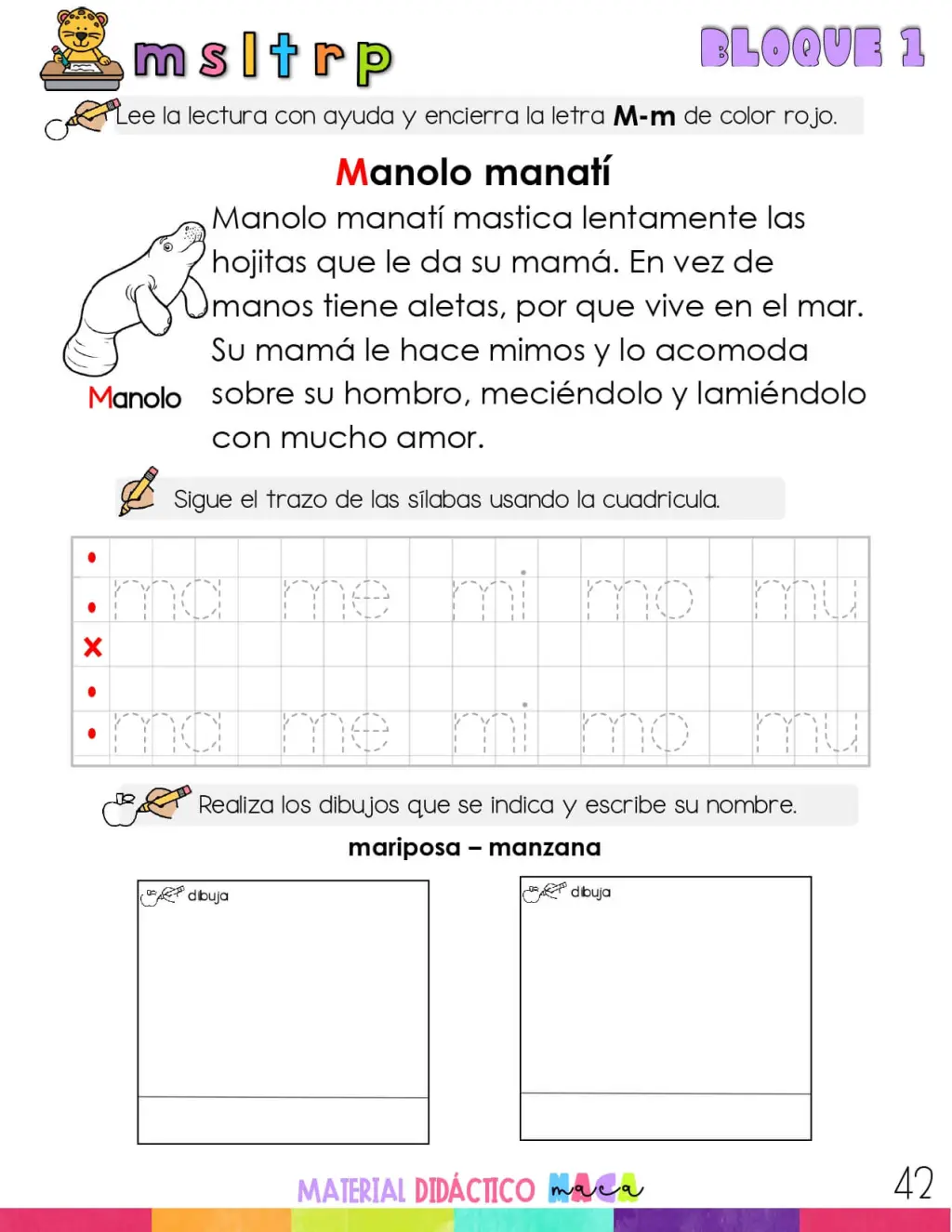 LECTOESCRITURA MÉTODO SILÁBICO 2022-2023