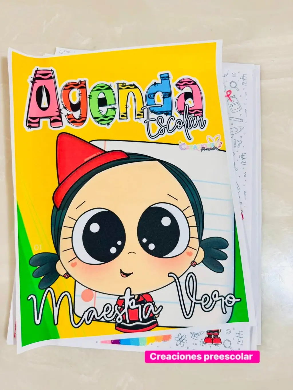 Agenda Crayolitas starcitos