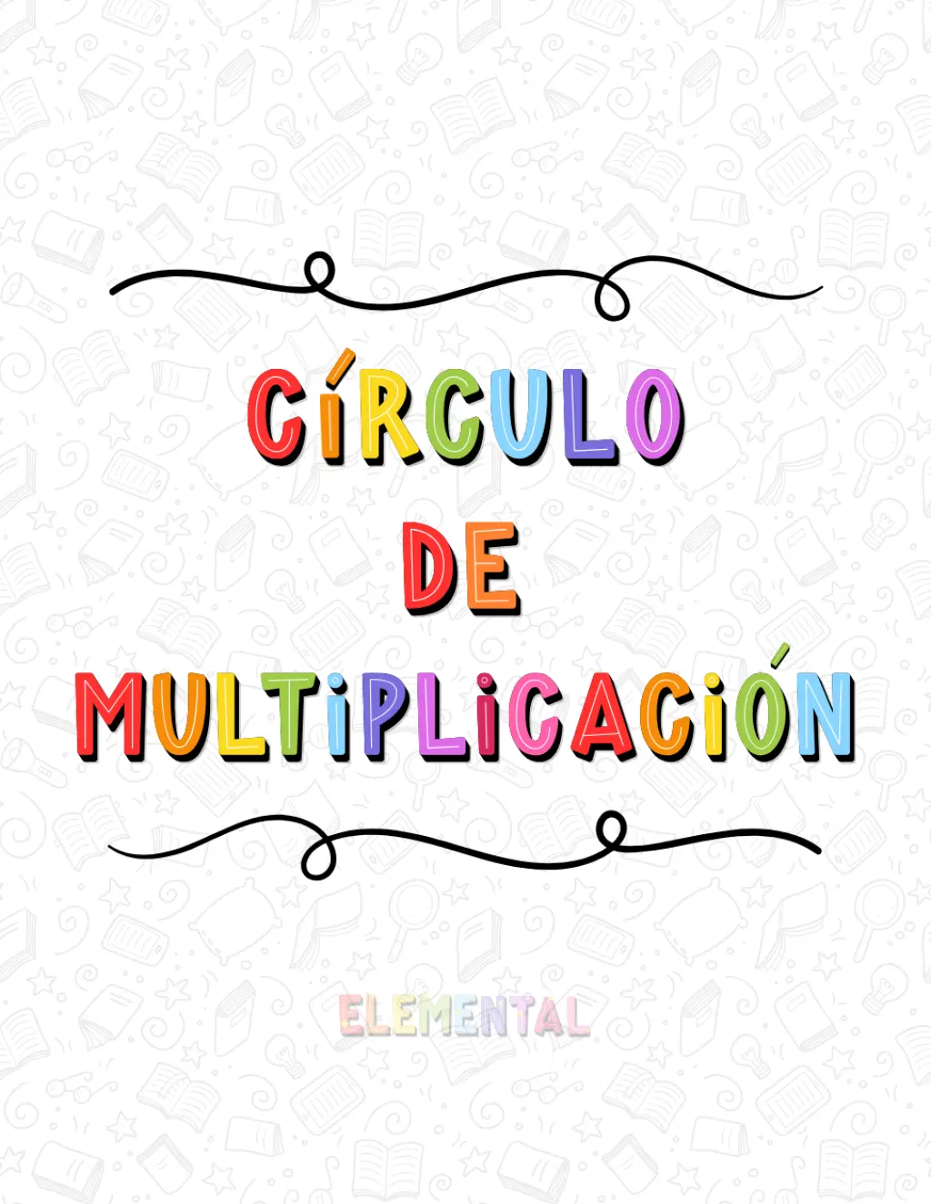 Círculo de Multiplicación 🎨