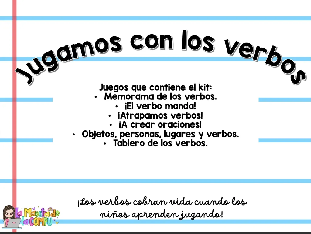 Jugamos con los verbos