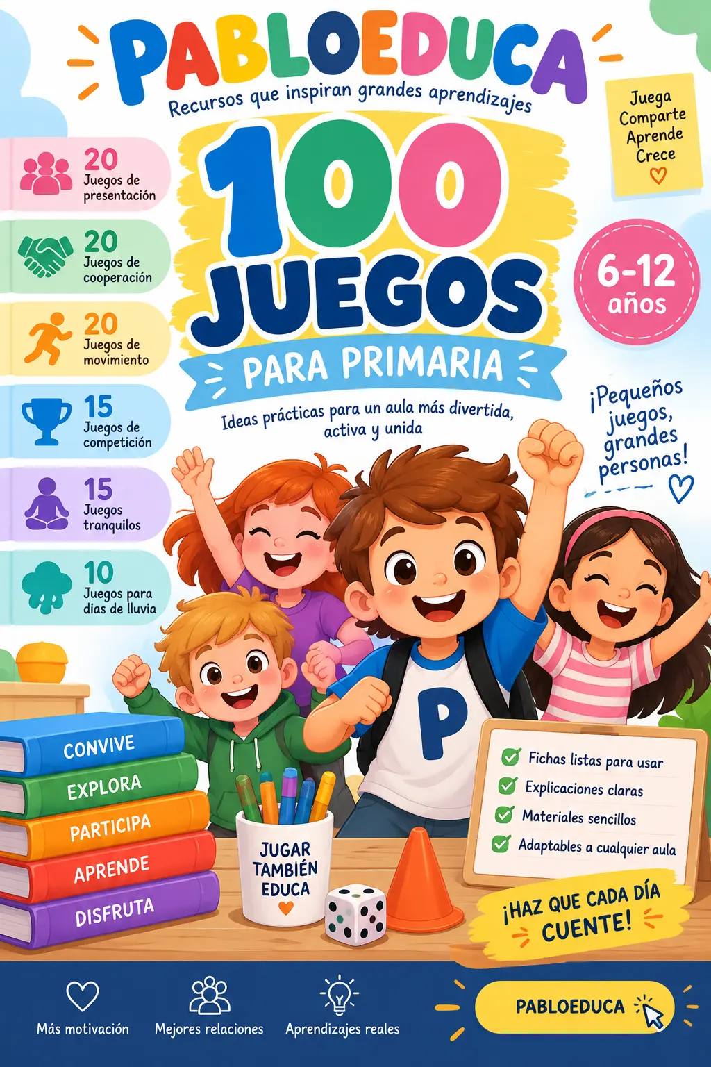 100 juegos educativos para Primaria