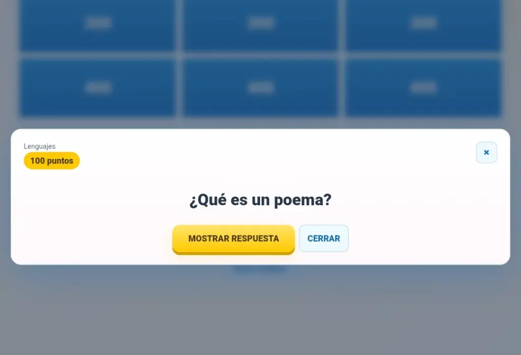 Jeopardy educativo | Editable
