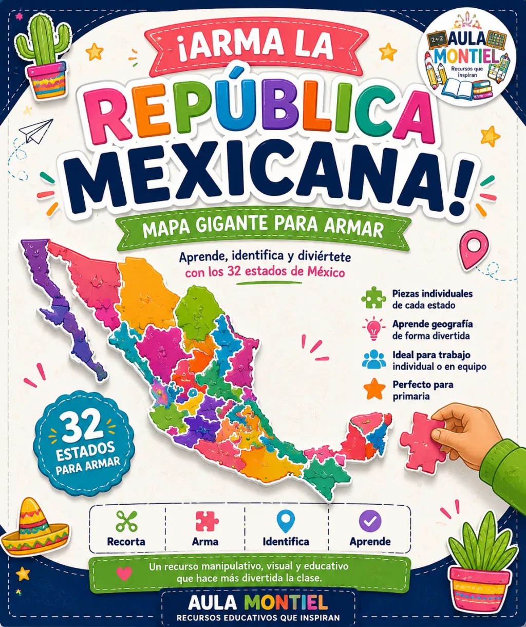 Siluetas de la república mexicana