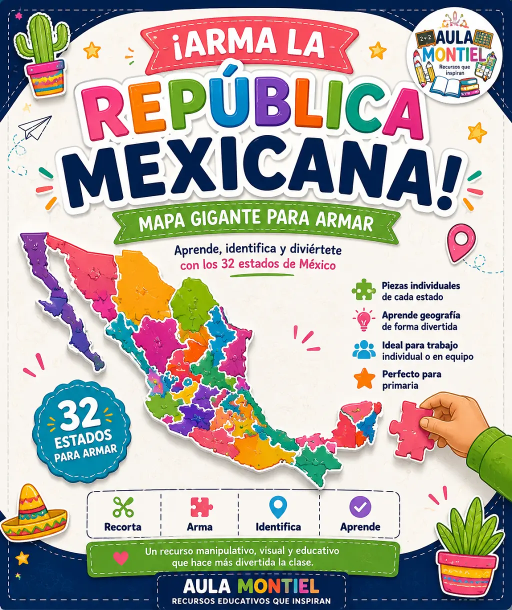 Siluetas de la república mexicana